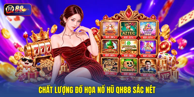 Chất lượng đồ họa nổ hũ QH88 sắc nét