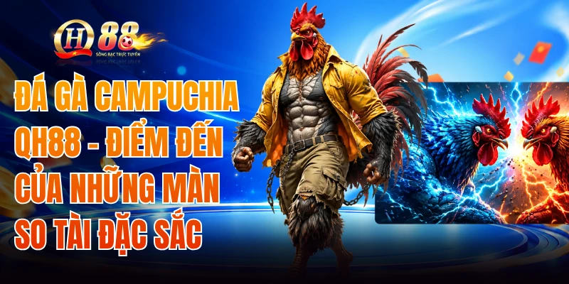 Đá Gà Campuchia QH88 - Điểm Đến Của Những Màn So Tài Đặc Sắc