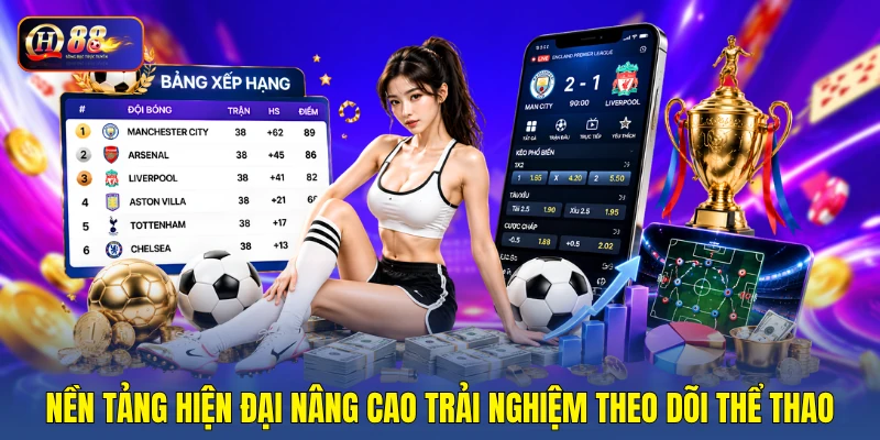 Nền tảng hiện đại nâng cao trải nghiệm theo dõi thể thao