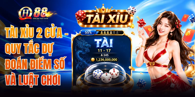 Tài Xỉu 2 Cửa - Quy Tắc Dự Đoán Điểm Số Và Luật Chơi