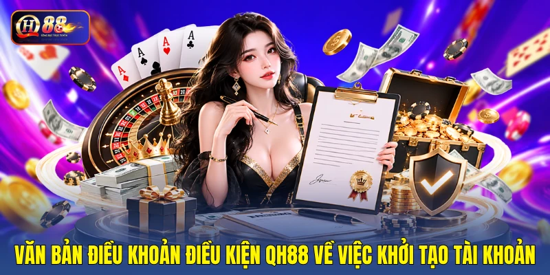Văn bản điều khoản điều kiện QH88 về việc khởi tạo tài khoản Văn bản điều khoản điều kiện QH88 về việc khởi tạo tài khoản
